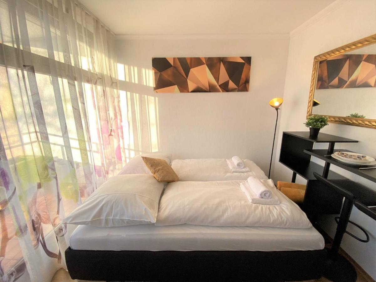 Exclusives Apartment In Bestlage +Netflix +Boxspring Bad Füssing Kültér fotó